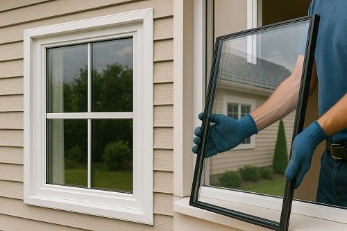 Remplacement de vitres
